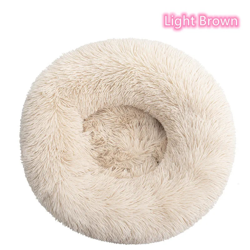 Plush Cloud Cat Bed – Super Soft & Cozy
