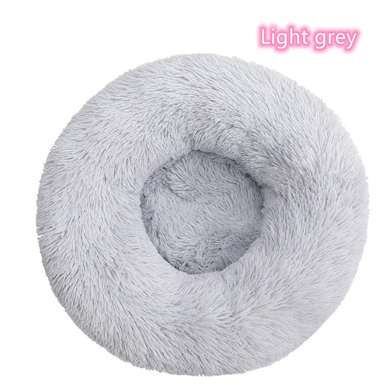 Plush Cloud Cat Bed – Super Soft & Cozy