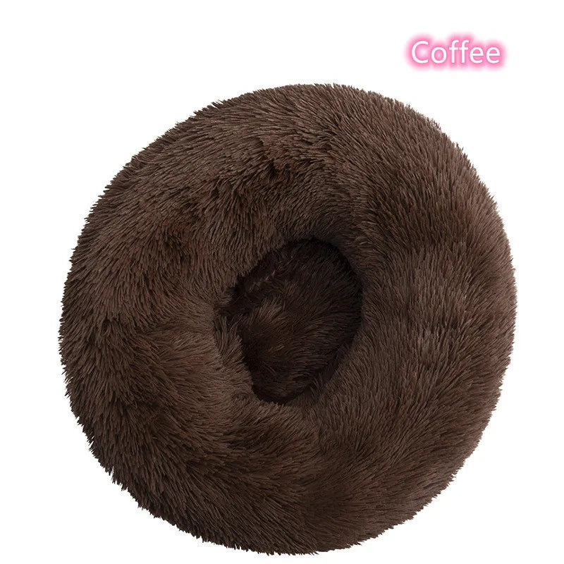 Plush Cloud Cat Bed – Super Soft & Cozy